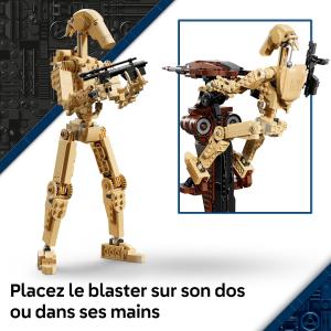 Image Jeu de construction LEGO 75428 La Menace Fantôme Droïde de Combat sur Son STAP - Multicolore à 110,49€