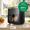 Image Friteuse sans huile Bosch Série 6 MAF671B0 - Noir à 98,78€