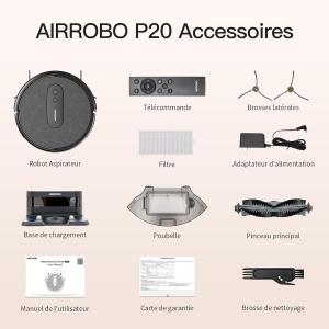 Image Robot Aspirateur Connecté AIRROBO P20