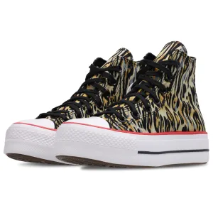 Image Chaussures Converse Ctas Lift Hi Femme - Black White Red à 40,00€