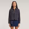 Image Veste Femme G-STAR Officer 3.0 - Beige ou Gris à 85,00€