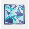 Image Carré de soie Galeries Lafayette Sophie - Bleu à 17,50€