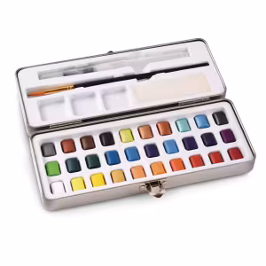 Image Coffret aquarelle Geant des Beaux Arts I-Love-Art - Multicolore à 14,25€