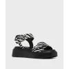 Image Sandales plateforme 5 Miles - Marron ou Blanc à 29,99€