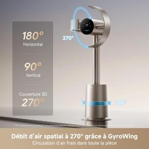 Image Ventilateur sans pales dreame MF10 - Gold à 299,00€