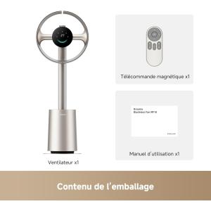 Image Ventilateur sans pales dreame MF10 - Gold à 299,00€