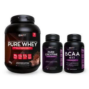 Image Pack protéiné EAFIT Performance Muscle Chocolat - Chocolat à 59,15€