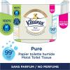 Image Pack 12 Paquets Papier toilette humide Kleenex Pure - Blanc à 16,55€