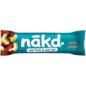 Image Barres de fruits et noix Nakd Caramel salé - Caramel salé à 13,88€