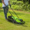 Image Tondeuse et coupe-bordure Greenworks POWERALL GD24LM33LT25K4 - Vert à 199,99€