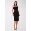 Image Robe Marciano Velours Pailleté - Noir multicolore à 196,00€