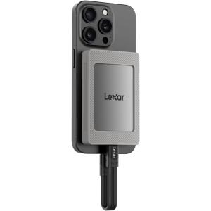 Image SSD Externe Lexar ES4 2To USB 3.2 - Gris à 170,98€