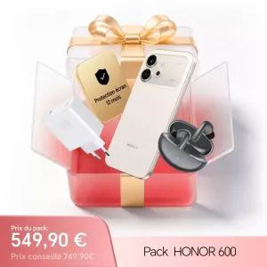 Image Smartphone HONOR 600 8+512Go - Golden White à 749,90€