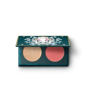 Image Palette visage KIKO Milano Bridgerton Bouquet Blush & Highlighter Duo 01 - Rose Ecstasy à 8,40€