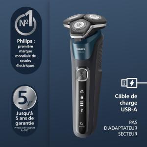 Image Rasoir Homme Philips Series 5000 S5889/50 - bleu électrique à 89,99 €