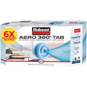 Image Recharges Rubson AERO 360° TAB - 6 x 450 g à 20,99 €