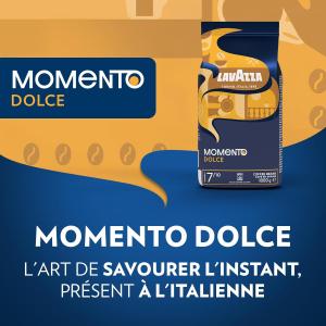 Image Café en Grains Lavazza Momento Dolce - 1 kg à 16,70 €