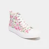 Image Tennis montantes en toile CREEKS femme - Multicolore - 20,99€