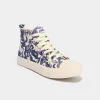 Image Tennis montantes en toile CREEKS femme - Multicolore - 20,99€