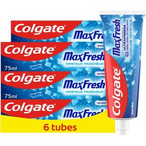 Image Dentifrice Colgate Max Fresh Cristaux Fraîcheur Menthe fraîche - 6,08€