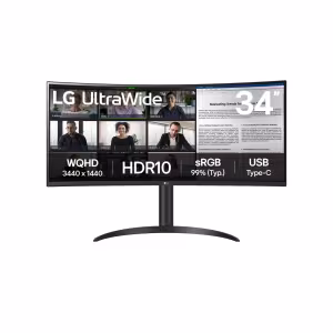 Image Moniteur LG 34WR55QK-B - Noir à 232,04€