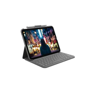 Image Clavier Logitech Slim Folio pour iPad - Oxford Grey à 89,99€