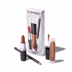 Image Coffret lèvres M·A·C Spring For Teddy + Porte-clés rouge à lèvres OFFERT - Nude à 59€