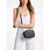 Image Sac à bandoulière Michael Kors Jet Set ovale à logo Signature - Noir à 110€