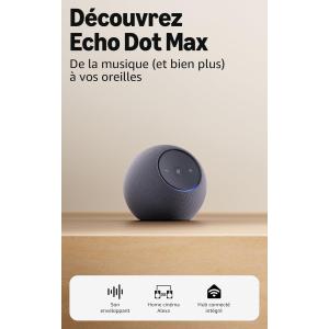 Image Enceinte connectée Amazon Echo Dot Max - Graphite à 84,99€
