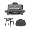 Image Barbecue électrique et fumoir Ninja Woodfire OG701LOT - Gris et Noir à 348,99€