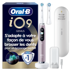Image Brosse à dents électrique Oral-B iO 9 - Rose à 200€