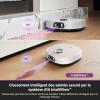 Image Aspirateur robot laveur EUREKA J15 Pro Ultra-WH - Blanc à 499,99€