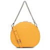 Image Sac trotteur rond Candy Caviar - Safran ou Rouge à 55€