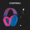 Image Casque Gaming Sans Fil Logitech G435 LIGHTSPEED  Dolby Atmos, PC et consoles. Noir ou Blanc à 44,99€