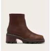 Image Bottine zippée femme SOREL JOAN NOW - Tobacco, Blackened Brown à 113,99€