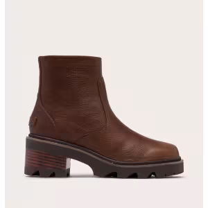 Image Bottine zippée femme SOREL JOAN NOW - Tobacco, Blackened Brown à 113,99€