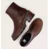 Image Bottine zippée femme SOREL JOAN NOW - Tobacco, Blackened Brown à 113,99€