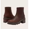 Image Bottine zippée femme SOREL JOAN NOW - Tobacco, Blackened Brown à 113,99€