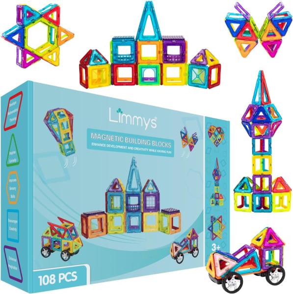 Image 10 Blocs aimantés de Construction pour Enfants Limmys [Tiers]
