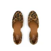 Image Ballerines TOMS Gemma D'Orsay - Daim Léopard Brun à 68€