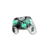Image Contrôleur sans fil REALMz™ Minecraft Steve Diamond Print - Transparent vert menthe à 49,99€