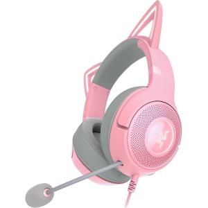 Image Casque filaire Razer Kraken Kitty V2 - Quartz à 58,49€