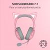 Image Casque filaire Razer Kraken Kitty V2 - Quartz à 58,49€