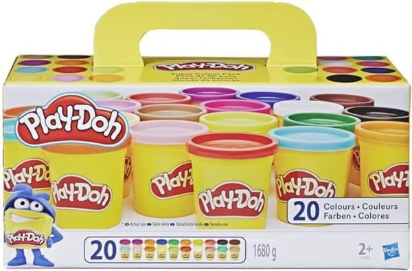 Image 20 Pots de Pâte à Modeler Play-Doh Jeu Éducatif Mixte