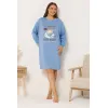Image Chemise de nuit Yours Espresso Club - Bleue à 10€
