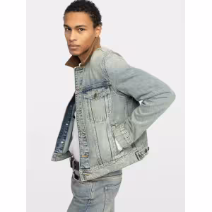 Image Veste en denim Zadig&Voltaire Bases Denim - Bleu à 276€