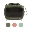 Image Cage de transport Zoomalia Sixties TV - Vert, bleu ou rose à 42,49€