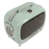 Image Cage de transport Zoomalia Sixties TV - Vert, bleu ou rose à 42,49€