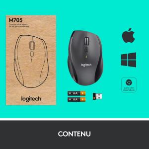 Image Souris sans fil Logitech M705 Marathon PC, Mac