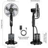 Image Ventilateur brumisateur NebulaFlow 2026 Amélioré - Noir à 129,98€